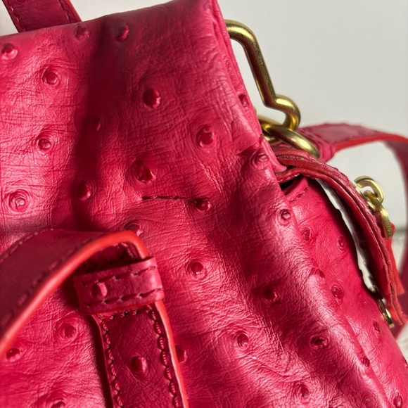 Marc By Marc Jacobs Pink Crossbody Bag w Textured‎ Exotic Leather Large Tote - Picture 8 of 15